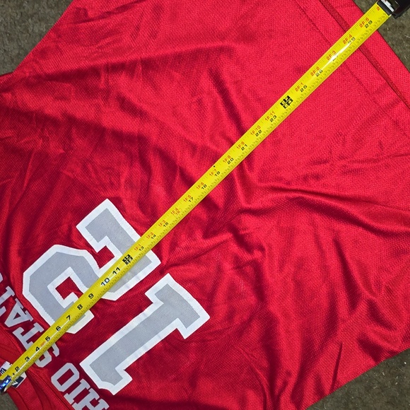 VTG Bike OHIO STATE BUCKEYES #12 Football Jersey Adult XL - Picture 6 of 6